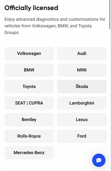 Diagnoza/Activare functii VW, Audi, Seat, Skoda, Mercedes cu OBDEleven