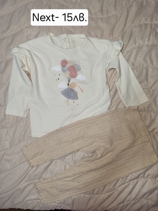 Дрехи за момиче 12м.-18м./86см. Запазени.