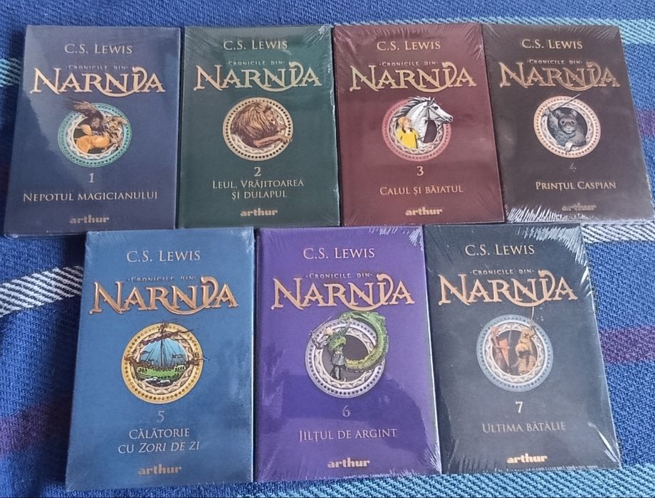 Seria completa Cronicile din Narnia 7 volume sigilate