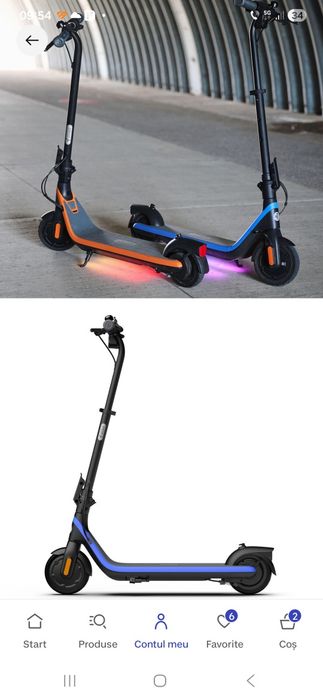 Trotinetă electrică Ninebot C2 Pro cu garantie 1  an