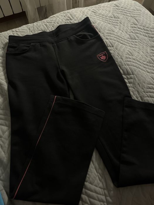 штаны клеш спортивные