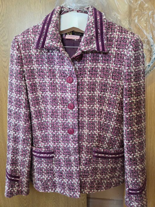 Розово-лилаво сако