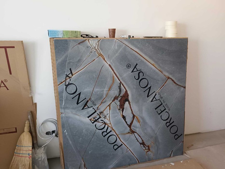 Дизайнерски гранитогрес Porcelanosa Blue Roma Silk 120x120 – нови