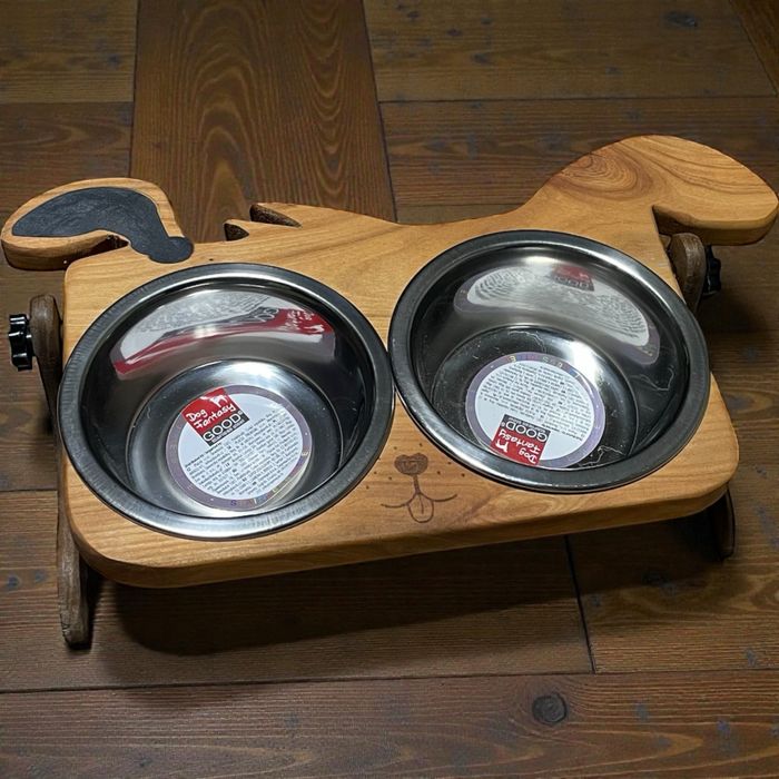 Уникални ръчно изработени поставки за купички с регулираша се височина