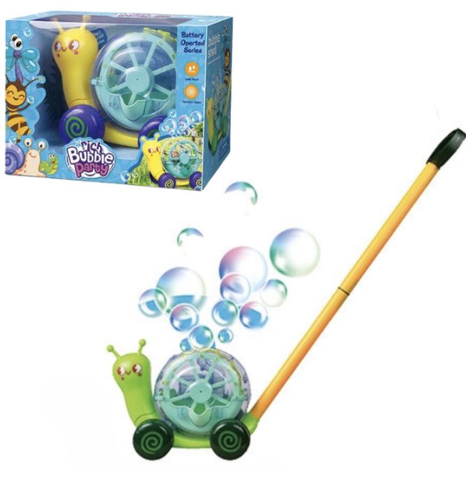 Каталка/генератор мыльных пузырей «Улитка»