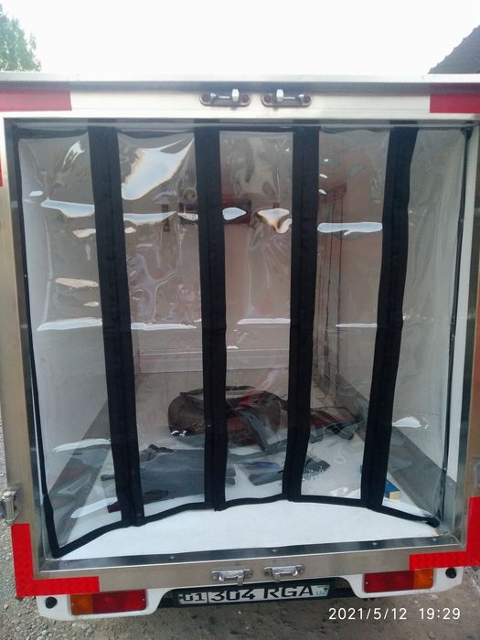 Плёнка на магнитах!ПВХ Завесы, Шторы для рефрижератор машин!