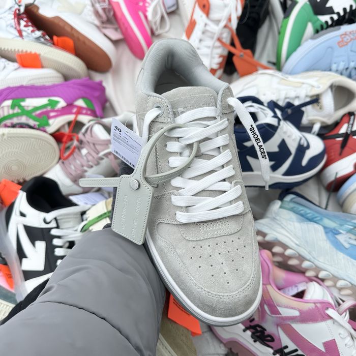 Pantofi Sport Off-White Out of Office Gri-Bej - 100