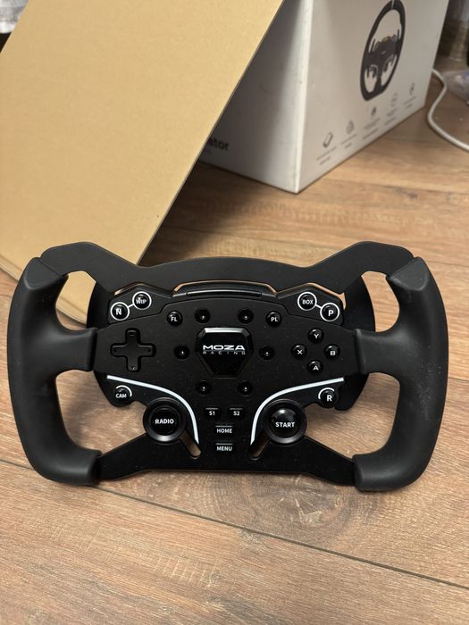 Moza R5 + Moza ES Formula Whell Mod