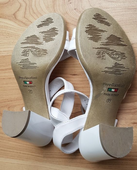 Sandale de damă, firma Nero Giardini; Material: piele naturală