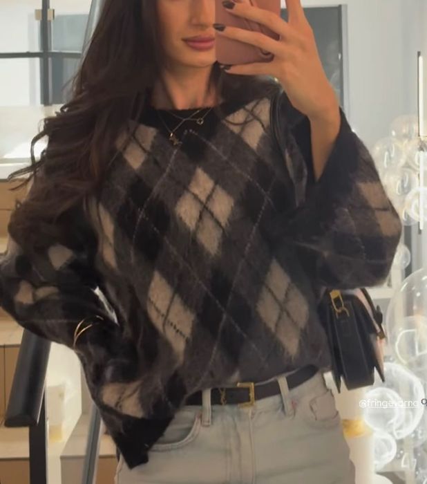 Zara размер С пуловер НОВ