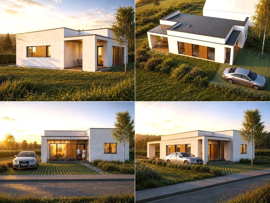 Casa individuala la roșu – Teren 550 MP + utilități – CĂRPINIȘ, BRAȘOV
