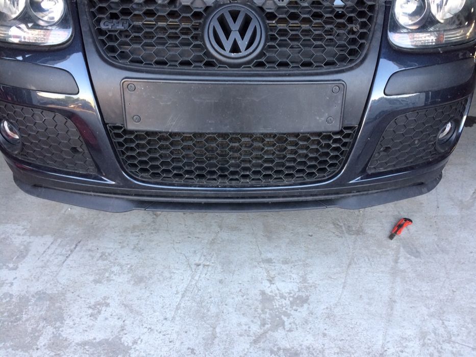 Cupra lip r prelungire bara spoiler golf4 5 6  audi skoda