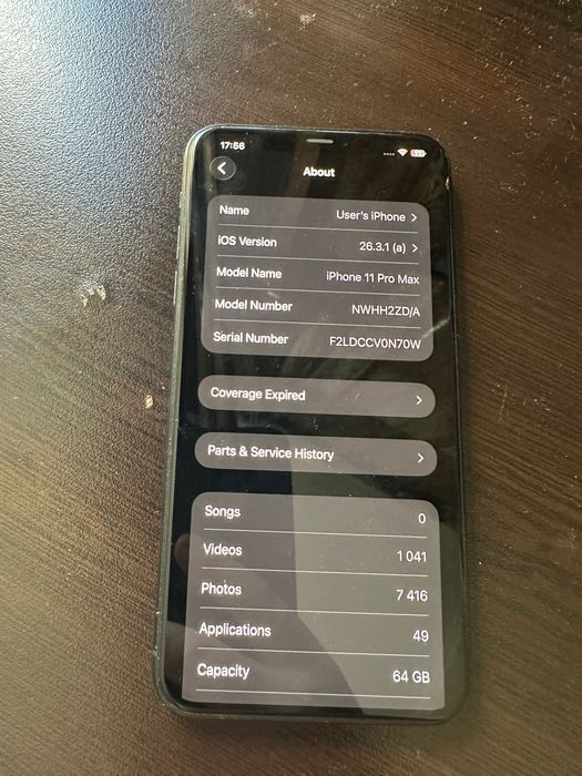 iPhone 11 Pro Max 64GB