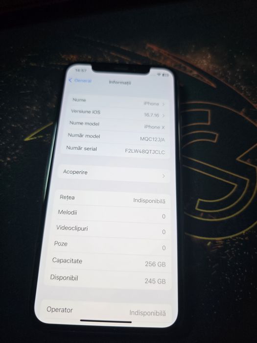 iPhone X 256Gb Space Grey