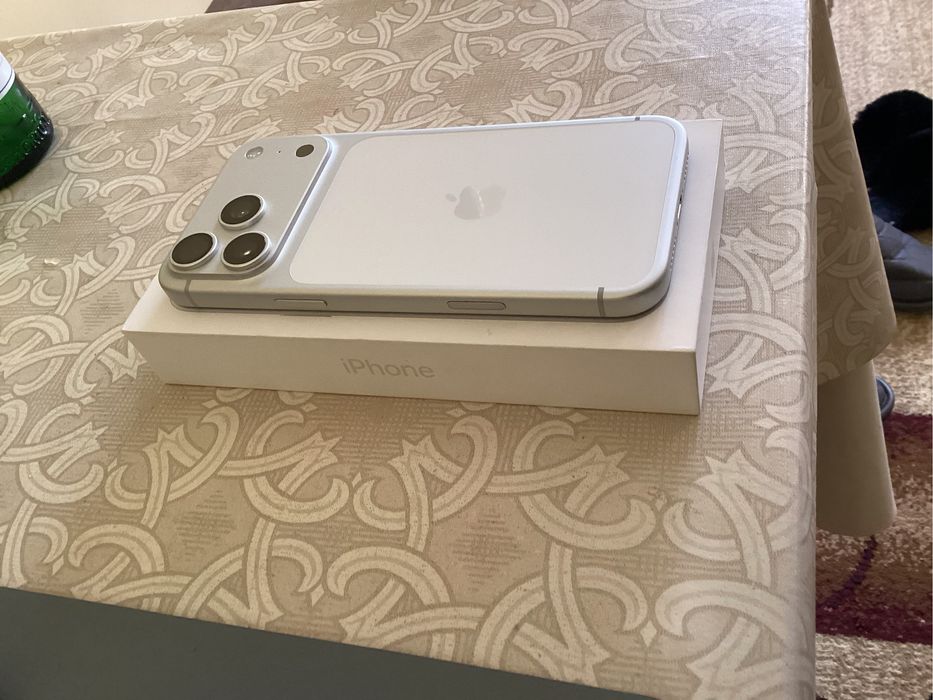 iPhone 17 pro max 256gb silver 100% 28 sikl