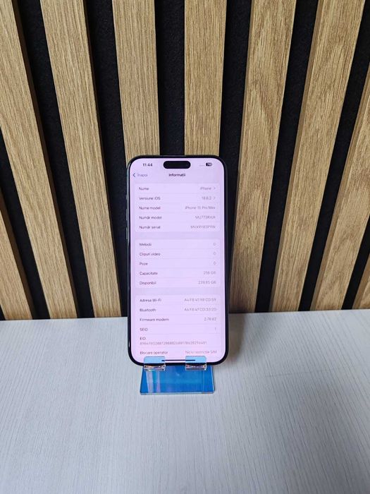 Iphone 15 Pro Max Mem 256 Gb Bat 89% Amanet Activ Exigent  Cod 83538