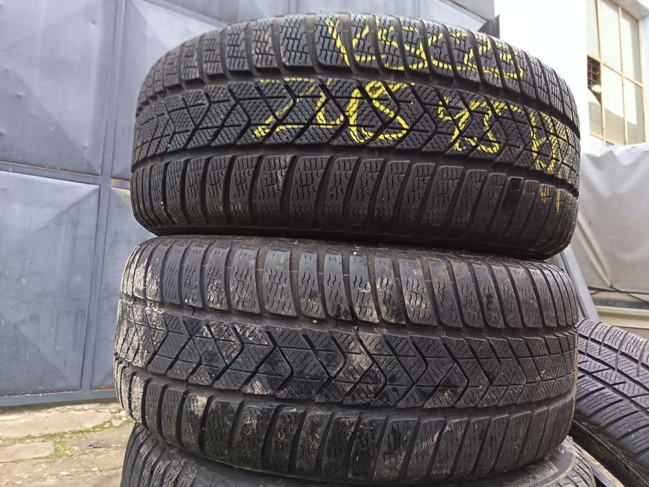 Anvelope MS iarna 245 45 18 pirelli runflaf 2023 6-7.5mm