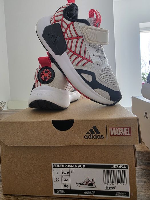 Adidași 3 perechi ADIDAS marimea 31.5 -32. NY 90 CF, Ultimashow 2.0, SPIDER Runner AC