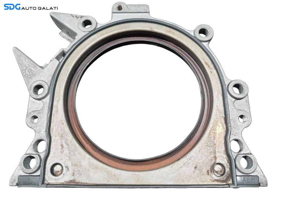Capac Flansa Simering Vibrochen Arbore Cotit Volkswagen Passat B6 1.6 FSI 2005 - 2010 Cod 030103171S [N3847]