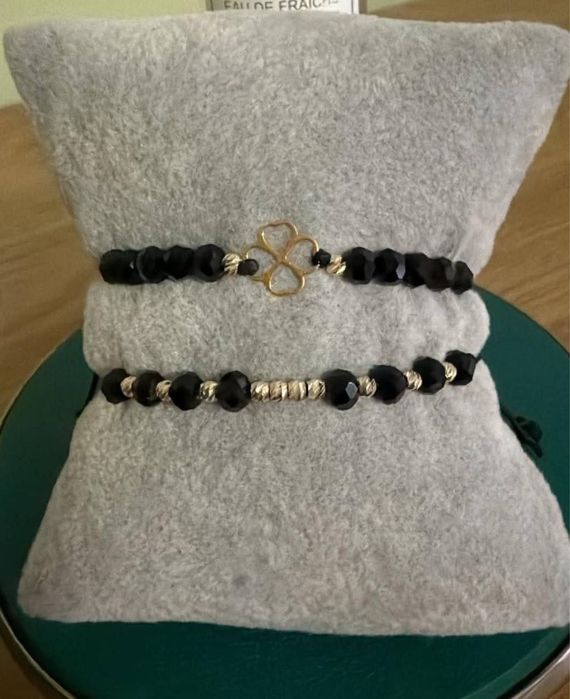 Set 2 bratari cu aur 14 k