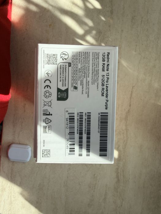 Redmi Note 13 Pro 512 GB ROM 12 GB RAM