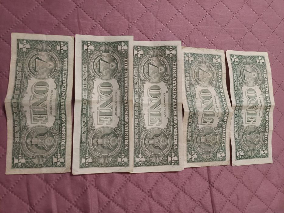 Vand bancnote dolari 1981-1985