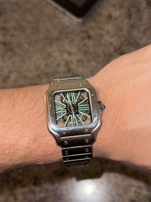 Часы Cartier Skeleton оригинал