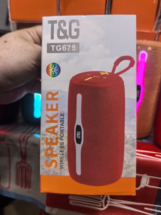 Портативная беспроводная блютуз колонка T&G  модель TG 675