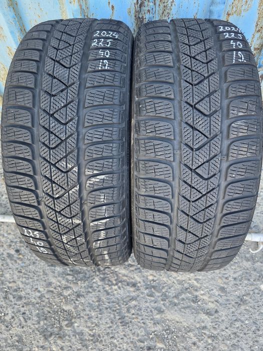 Anvelope Iarnă 225.40.19 Pirelli Runflet An 2024 Profil peste 7,5 mm grosime