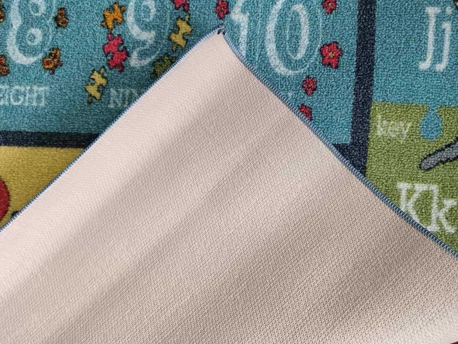 Постелка -баня.Килим букви,цифри,фигури.Възглавница Гепард.Килим Тигър