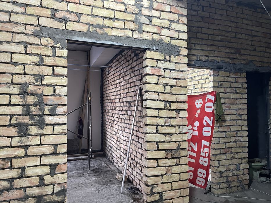 Штукатурка, стяжка, шлакаблок, откос, бардёр перегаротка ишларини қила