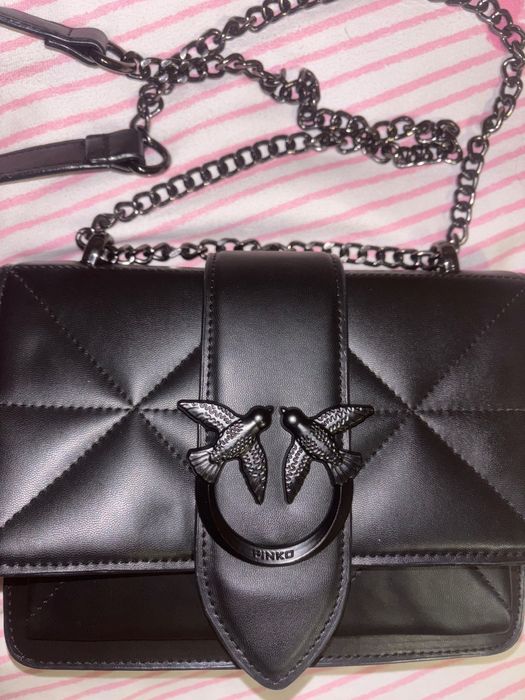 Pinko кожена чанта