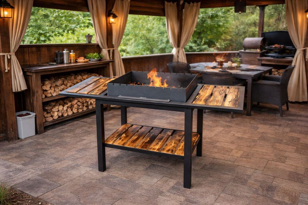 Журнальный столик лофт