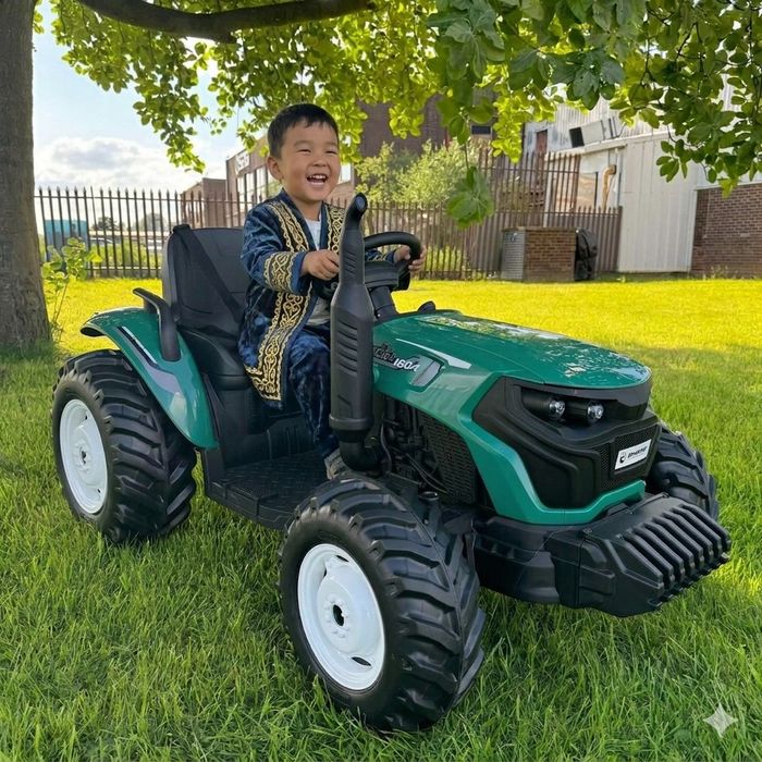 Трактор детский с прицепом