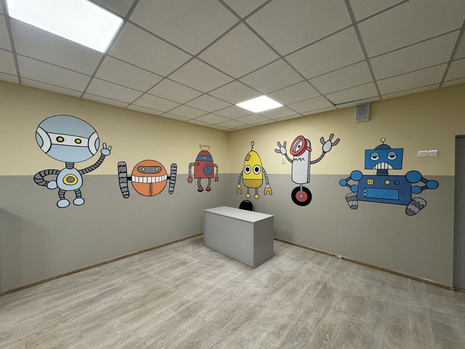 Роспись стен в Актобе