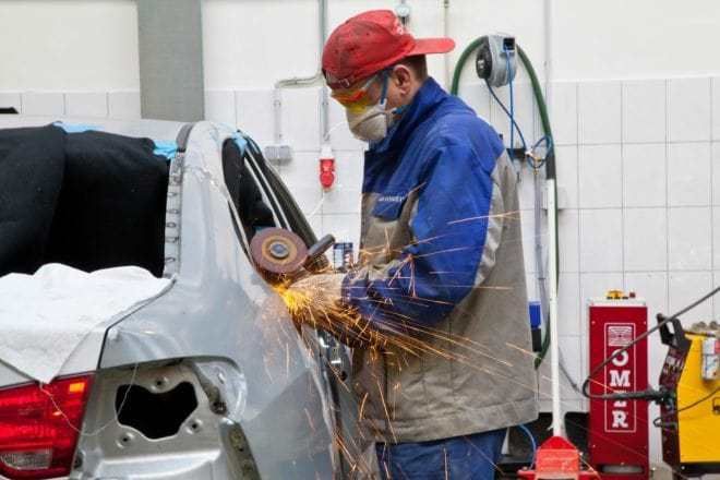 Ремонт кузова автомобиля покраска автомобиля стенднная работа