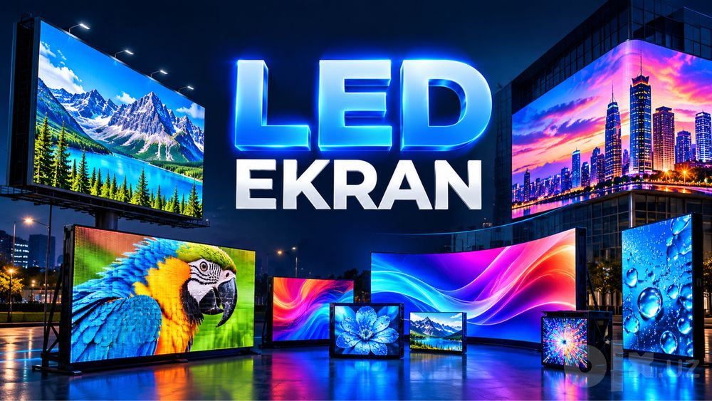 LED EKRAN tayyorlash va o'rnatish