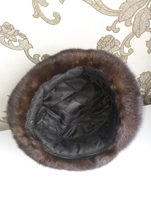 Норка шапка мужской