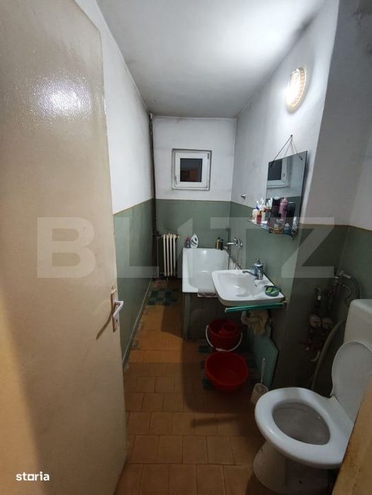Apartament 3 camere la etajul 1 renovabil in Nufarul