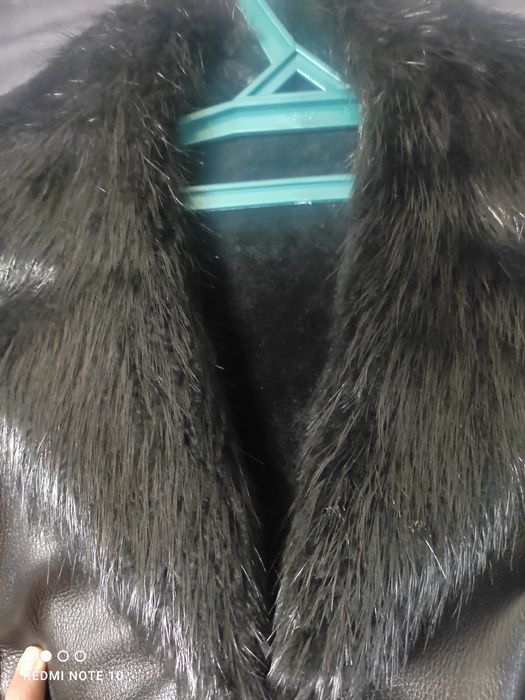 Дубленка кожанная