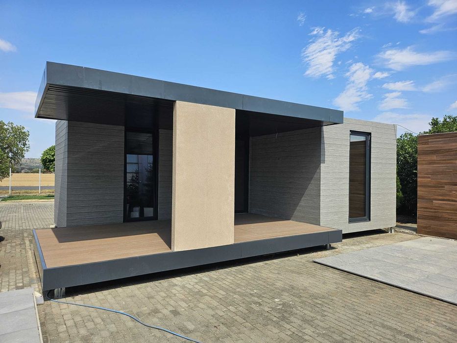 Casă modulară la cheie (bucătărie utilată, baie completă), House, Tiny Home – proiect arhitect, Oradea