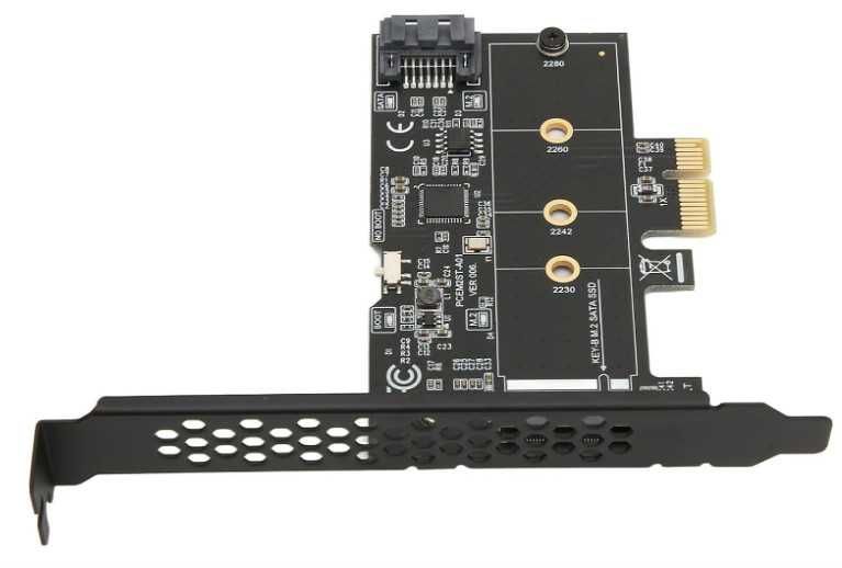 PCIE към M.2 NGFF разширителна карта, високоскоростна High Craft Step