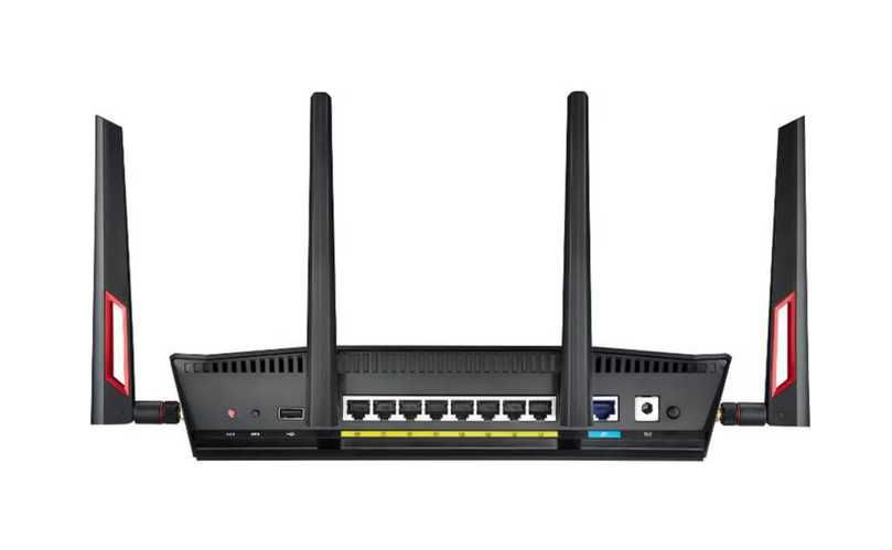 Router Gaming ASUS RT-AC88U, AC3100, Dual-Band, AiMesh, 4 antene Wi-Fi