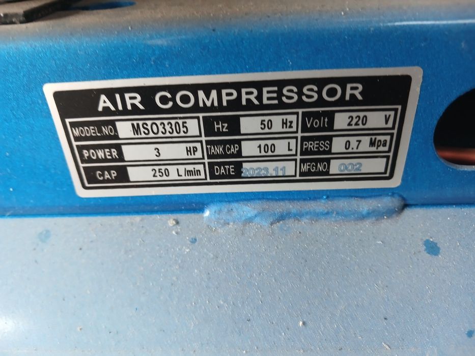 Воздушный компрессор 100л