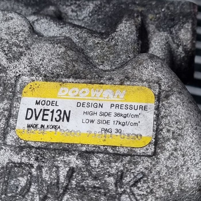 Compresor clima Hyundai Kona I 1.0 T - GDI Benzina 2017 - 2020 120CP G3LC G3LE (1413) ...