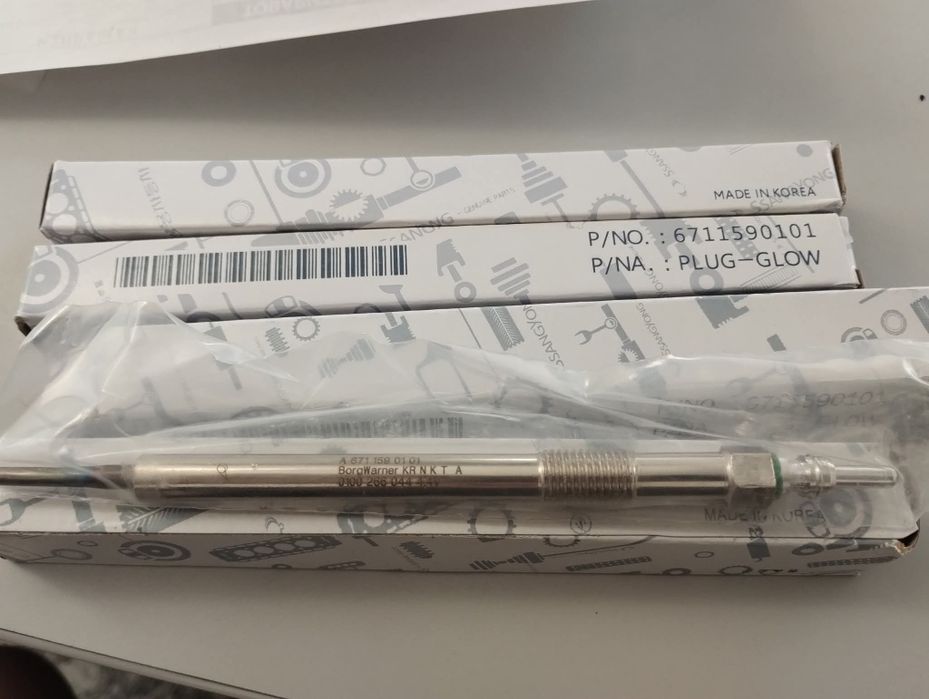 Подгревни свещи 4бр комплект ssangyong