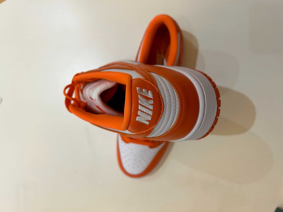 dunk low orange blaze stockx
