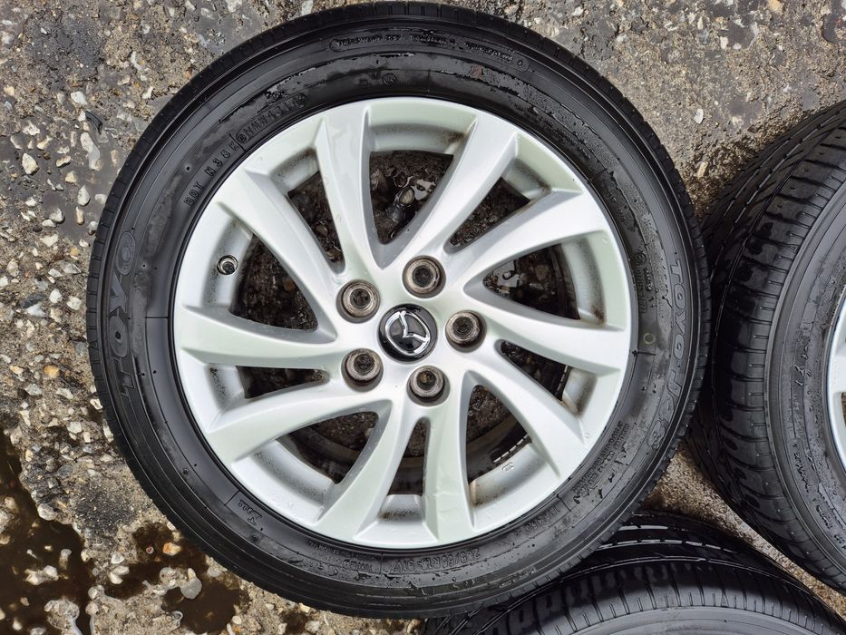 4бр алуминиеви джанти за Мазда 5/ 6.5ж Х16/ ет 52.5/5Х 114.3/