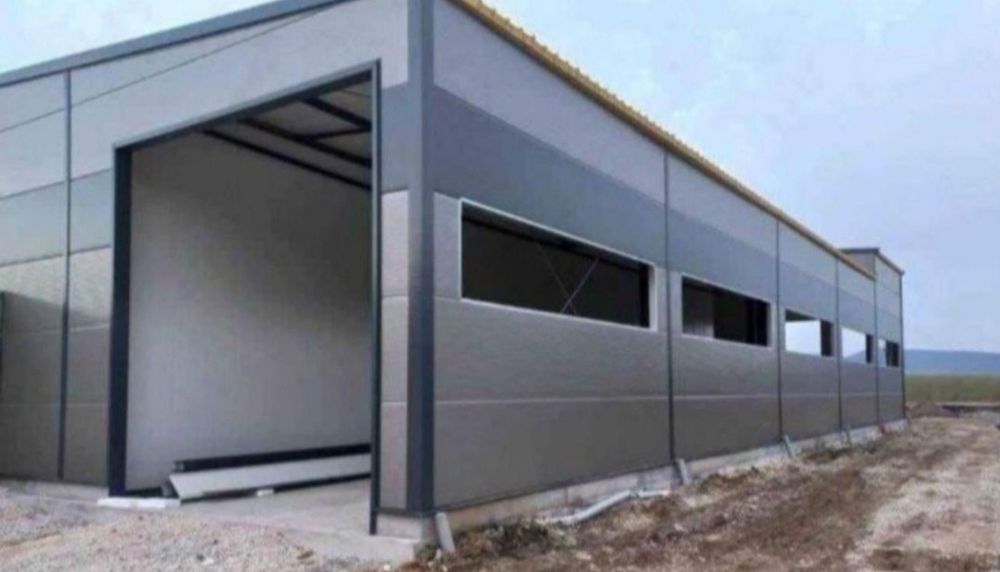 Vand hala pe structura metalică de 28×15×5