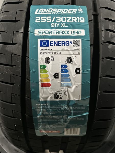 Нови летни гуми LANDSPIDER UHP 255/30R19 91Y XL БОРД 2553019